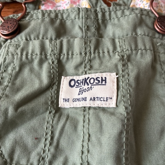 Kids Green Overalls - Picture 2 of 5